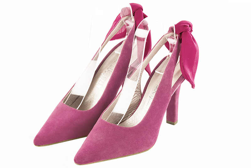 Fuschia pink dress shoes for women - Florence KOOIJMAN